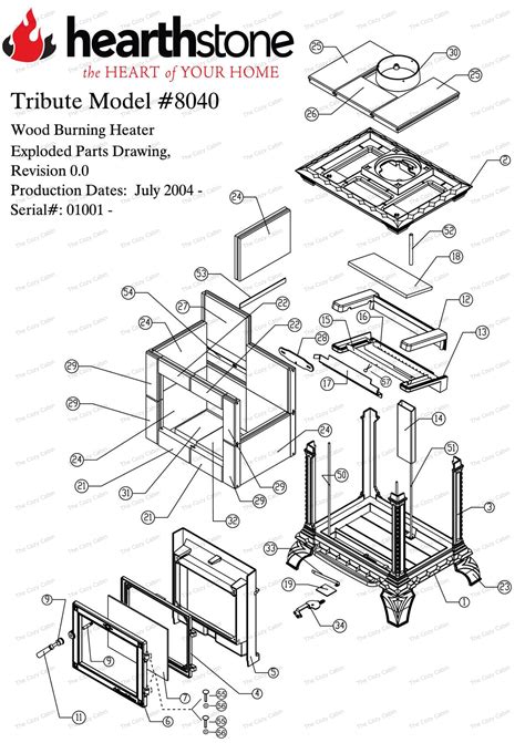 hearthstone wood stoves parts